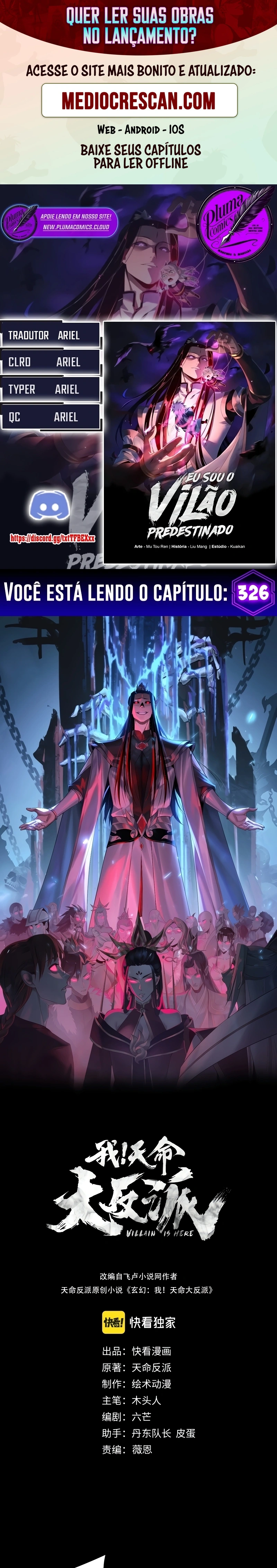 Read Eu Sou o Vilão Predestinado PT Manga Online