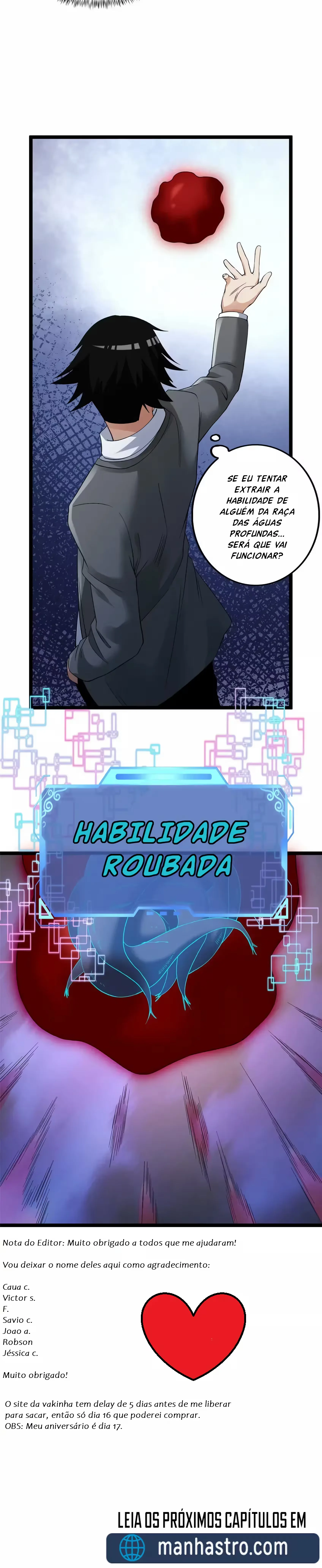 Read Eu consigo adquirir 999 tipos de habilidades PT Manga Online