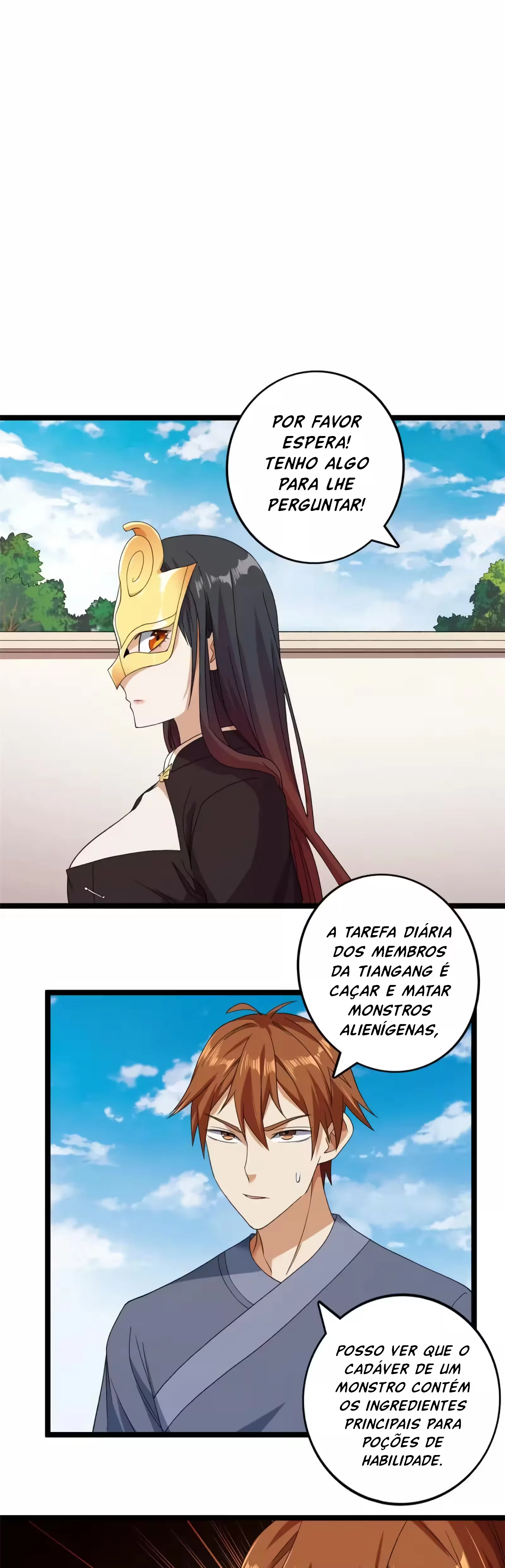 Read Eu consigo adquirir 999 tipos de habilidades PT Manga Online