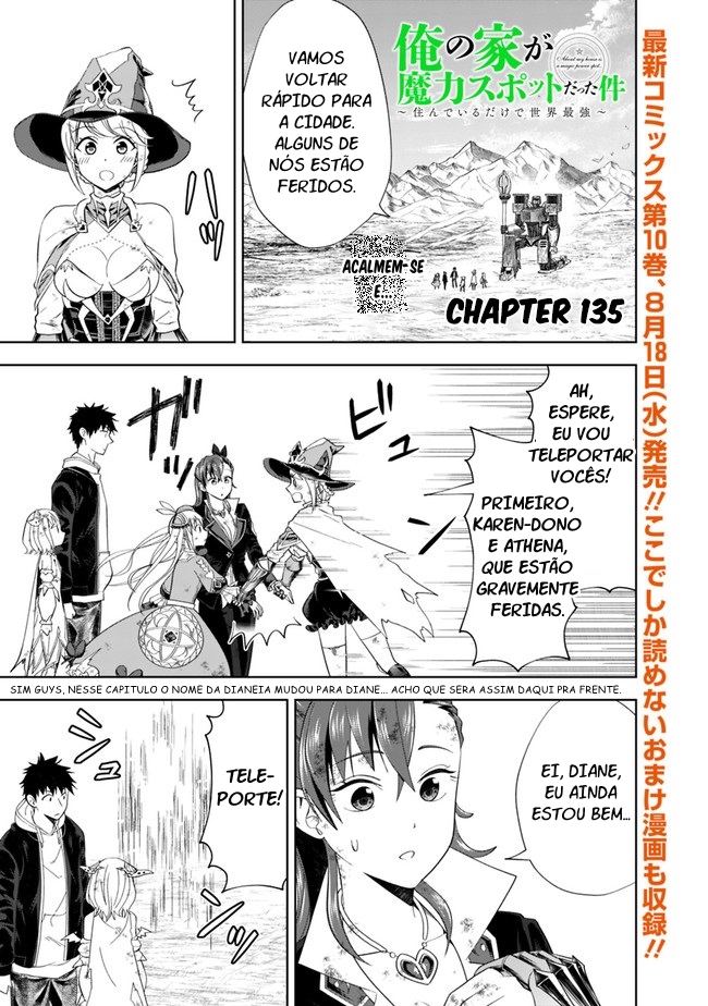 Read My House Is a Magic Power Spot Just by Living There I Become the Strongest in the World PT Manga Online