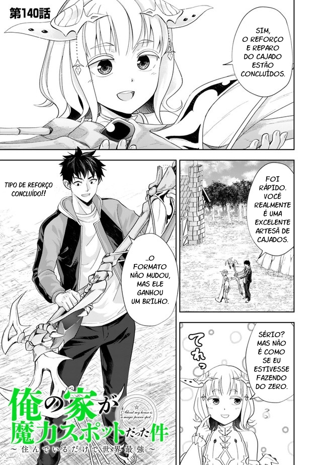 Read My House Is a Magic Power Spot Just by Living There I Become the Strongest in the World PT Manga Online