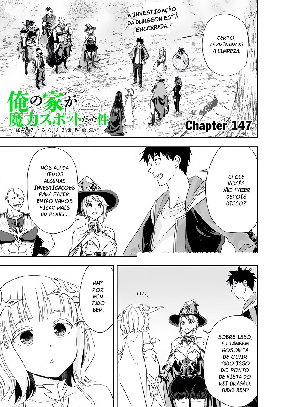 Read My House Is a Magic Power Spot Just by Living There I Become the Strongest in the World PT Manga Online