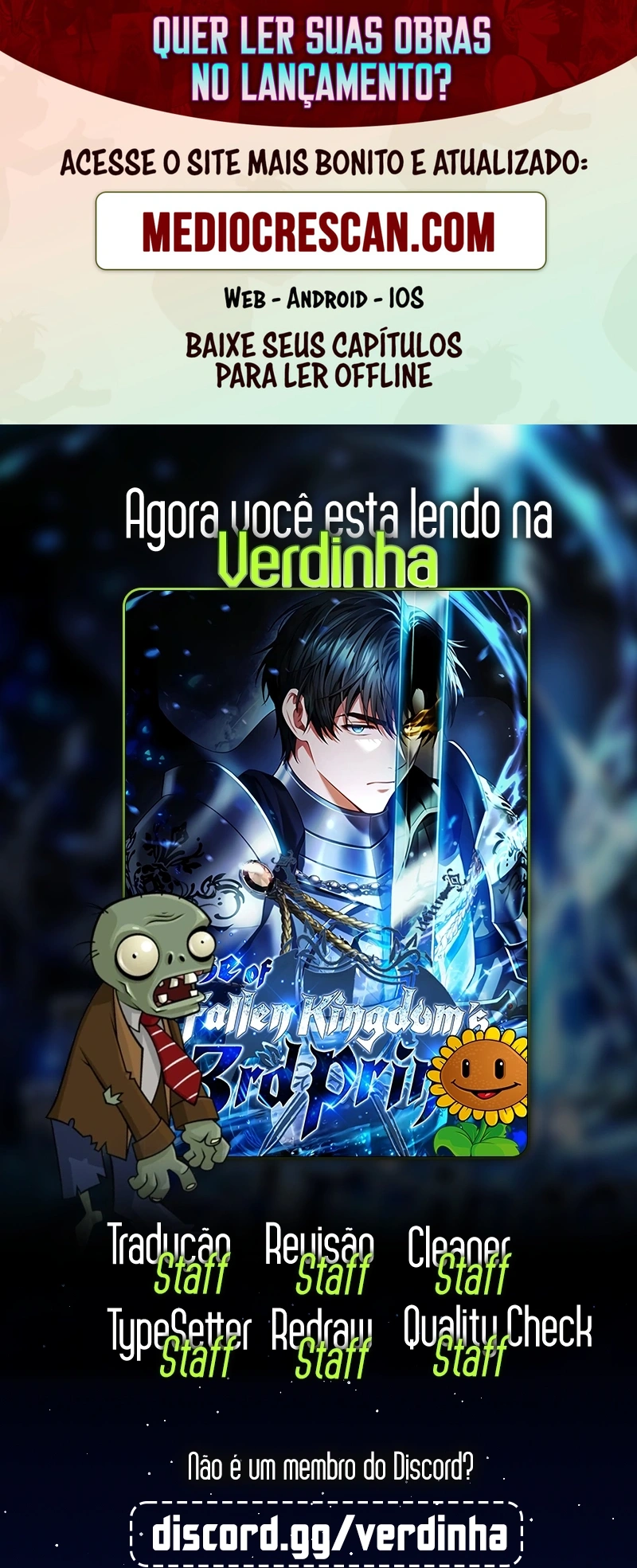 Read O Terceiro Príncipe do Reino Caído Regrediu PT Manga Online