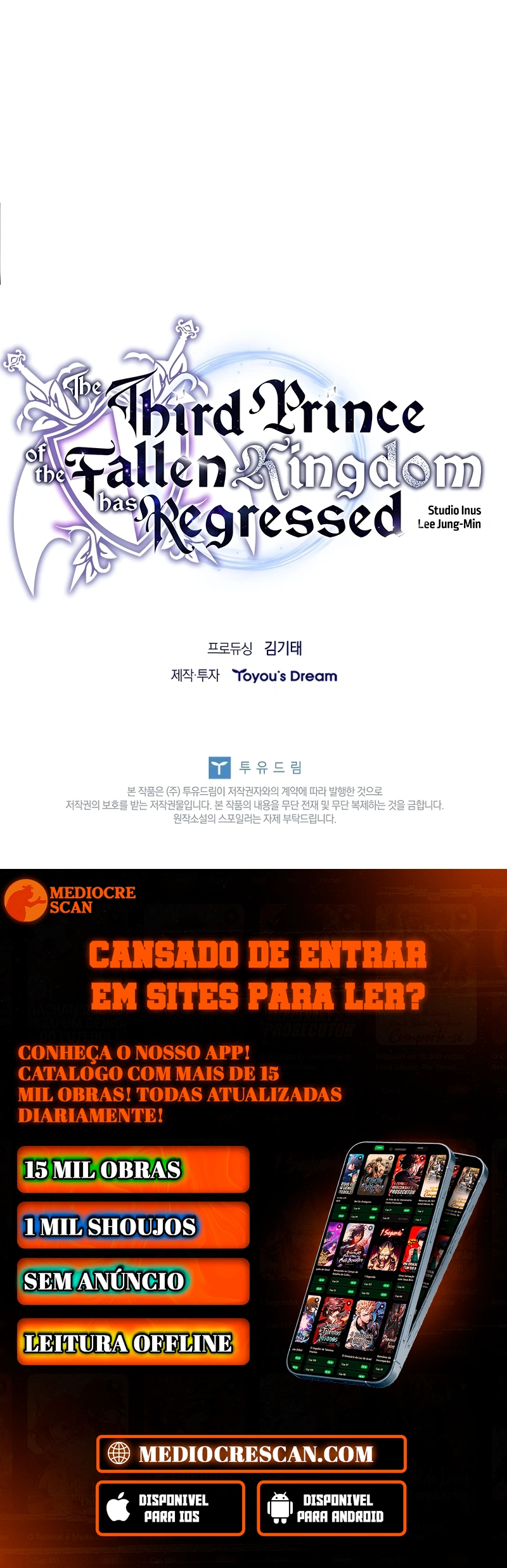 Read O Terceiro Príncipe do Reino Caído Regrediu PT Manga Online