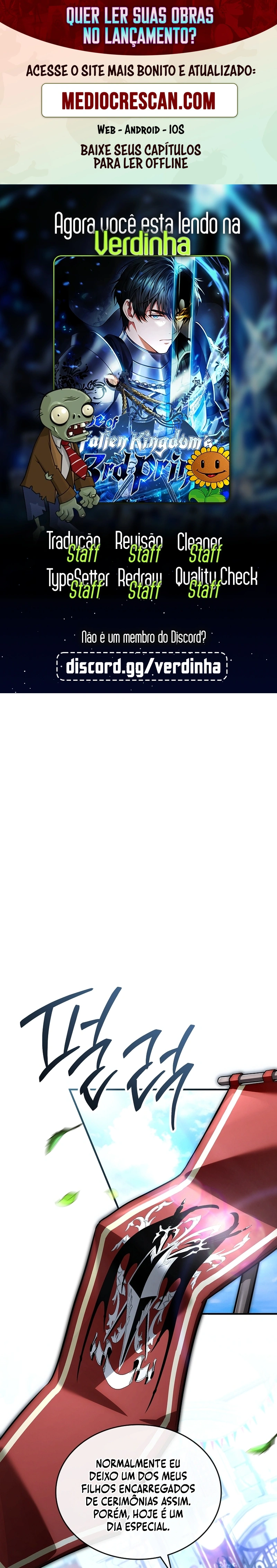 Read O Terceiro Príncipe do Reino Caído Regrediu PT Manga Online