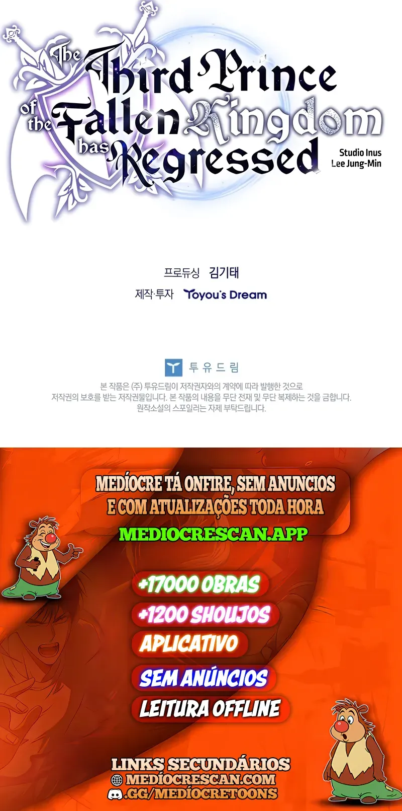 Read O Terceiro Príncipe do Reino Caído Regrediu PT Manga Online