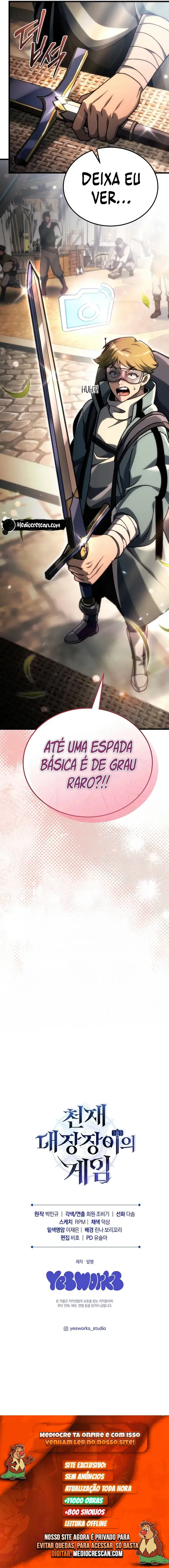 Read The Genius Blacksmith’s Game PT Manga Online