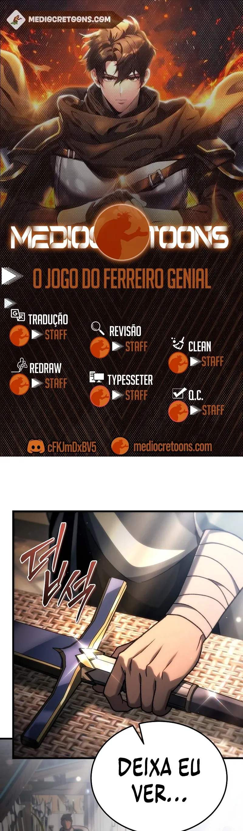 Read The Genius Blacksmith’s Game PT Manga Online