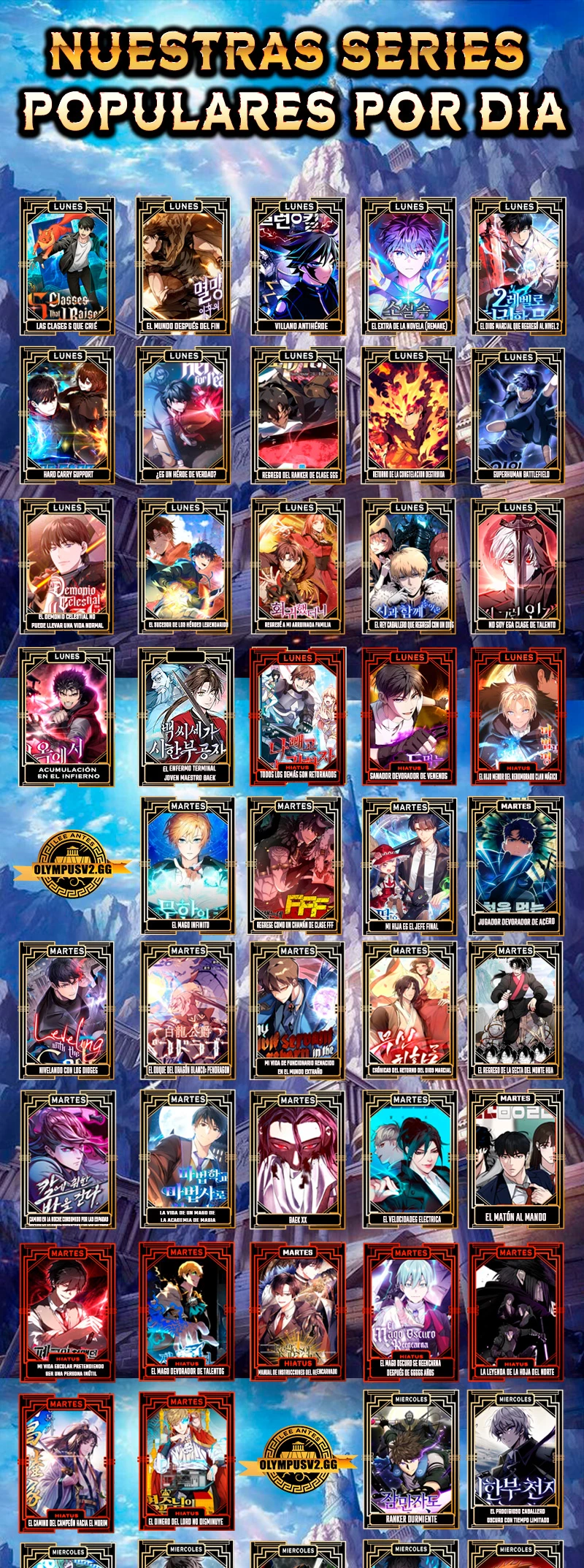 Read Academia de la Ascensión ES Manga Online