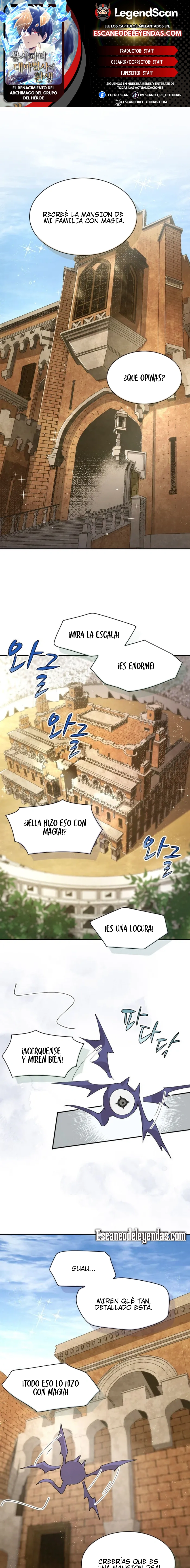 Read El renacimiento del archimago del grupo del héroe ES Manga Online