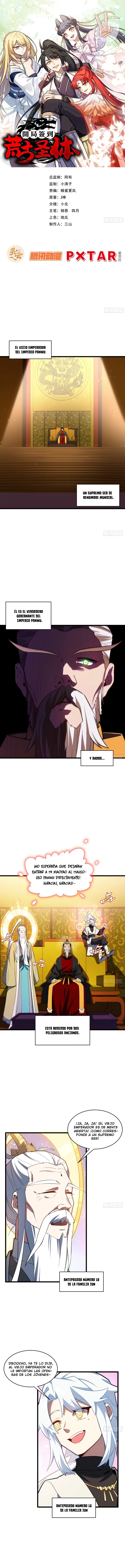 Read Iniciando con el Registro del Cuerpo Sagrado de la Antigüedad ES Manga Online