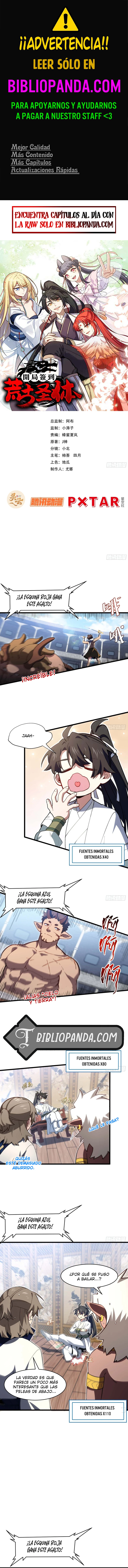 Read Iniciando con el Registro del Cuerpo Sagrado de la Antigüedad ES Manga Online