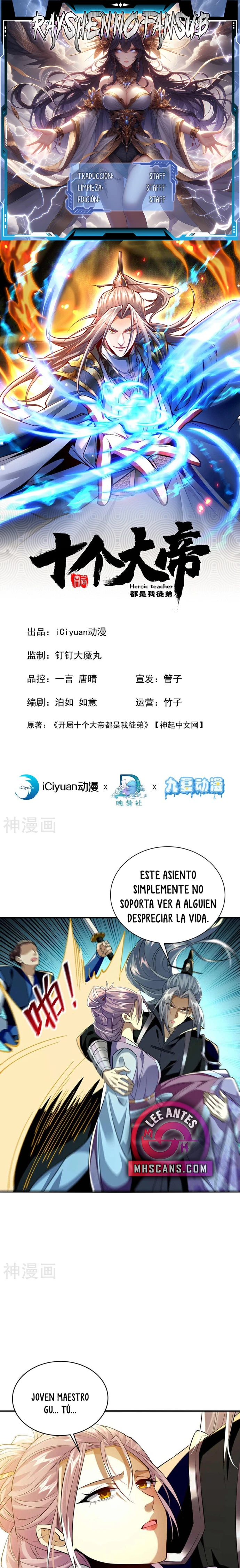 Read Los Diez Emperadores Legendarios son mis Discípulos ES Manga Online