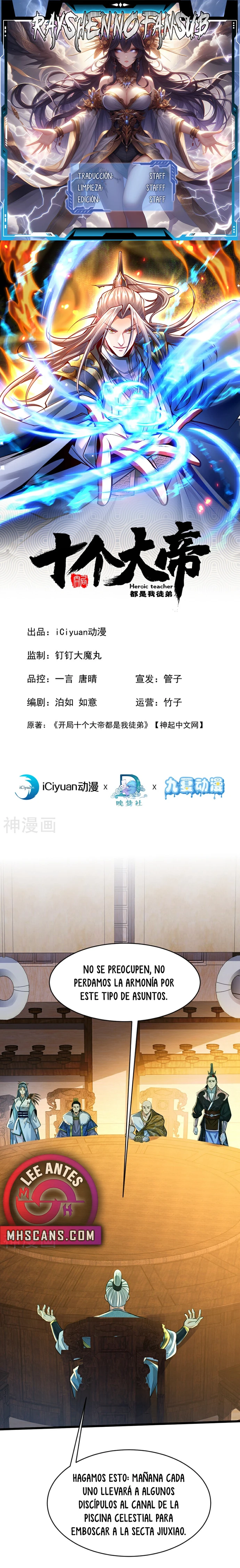 Read Los Diez Emperadores Legendarios son mis Discípulos ES Manga Online