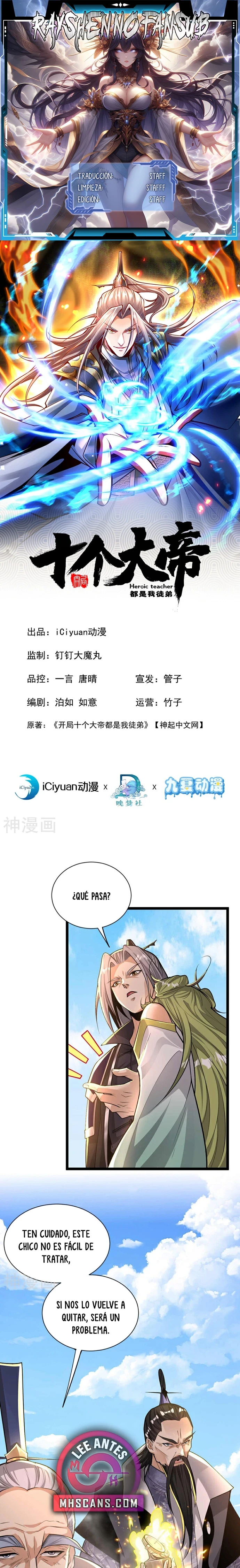 Read Los Diez Emperadores Legendarios son mis Discípulos ES Manga Online