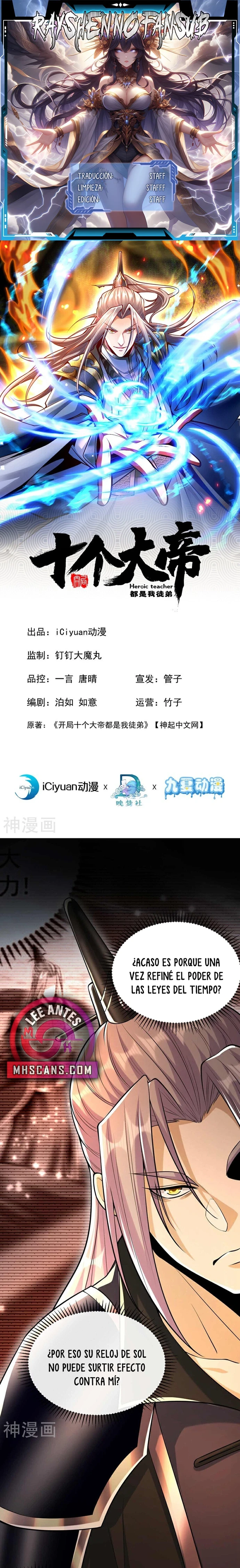 Read Los Diez Emperadores Legendarios son mis Discípulos ES Manga Online