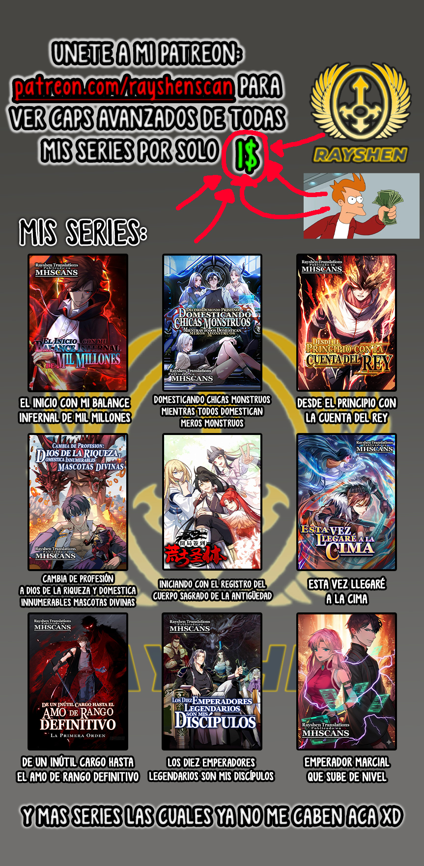 Read Los Diez Emperadores Legendarios son mis Discípulos ES Manga Online