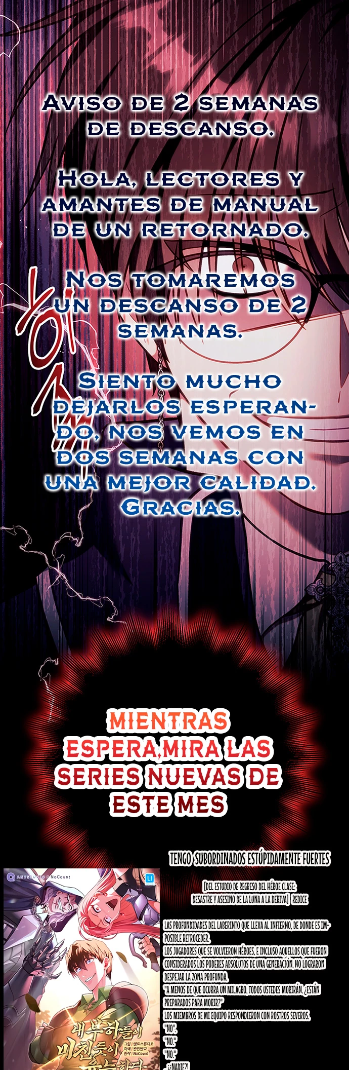 Read Manual de instrucciones del Reencarnado ES Manga Online