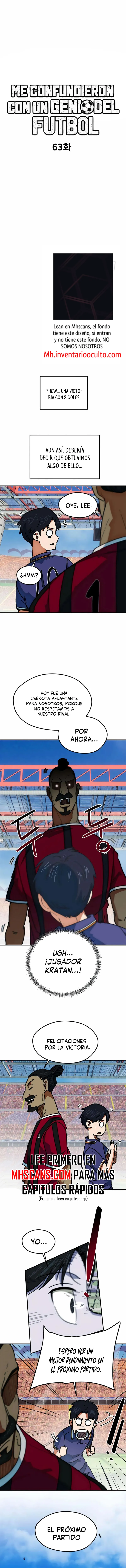 Read Me Confundieron con un Genio del Futbol ES Manga Online