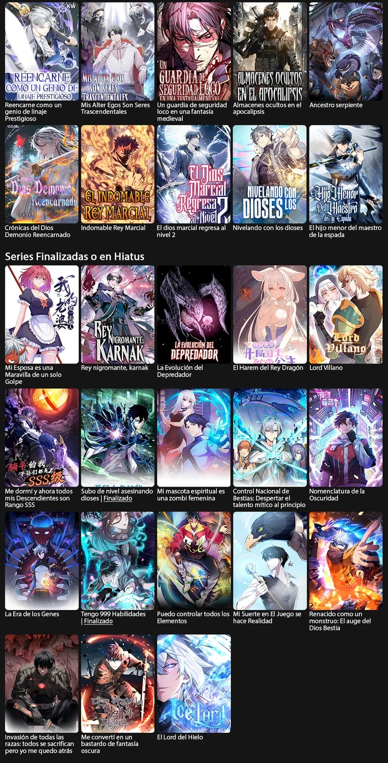 Read Mis Alter Egos Son Seres Trascendentales ES Manga Online