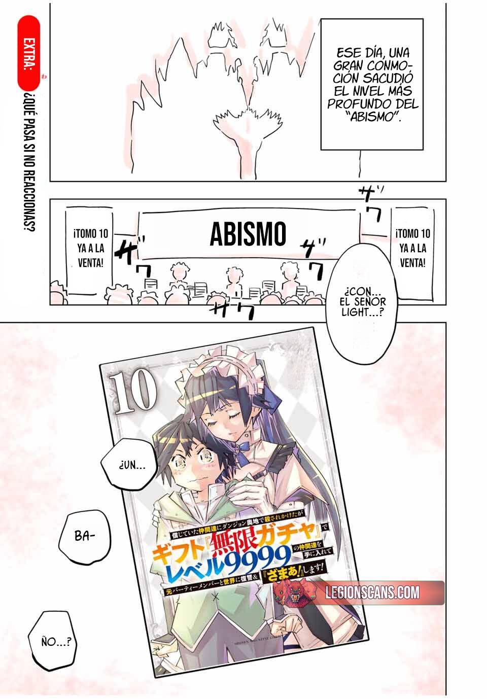 Read My Gift Lvl 9999 Unlimited Gacha ES Manga Online