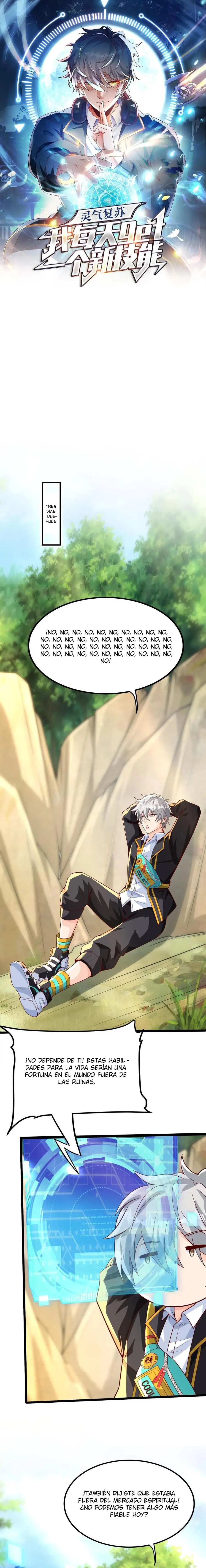 Read Obtengo una nueva habilidad todos los días ES Manga Online