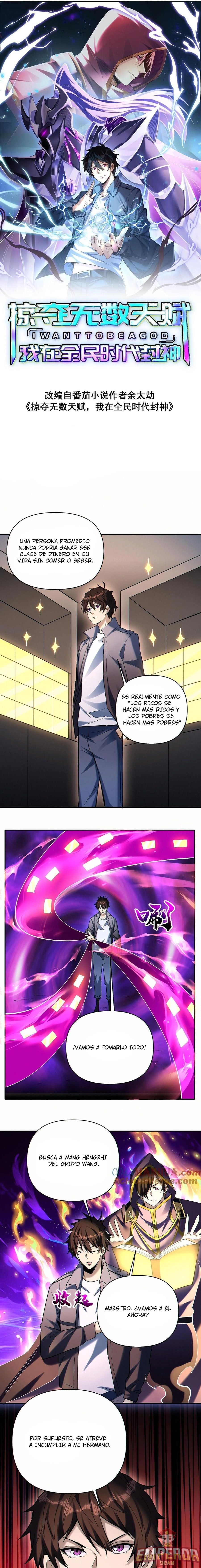 Read Saqueando innumerables talentos me convertí en dios ES Manga Online