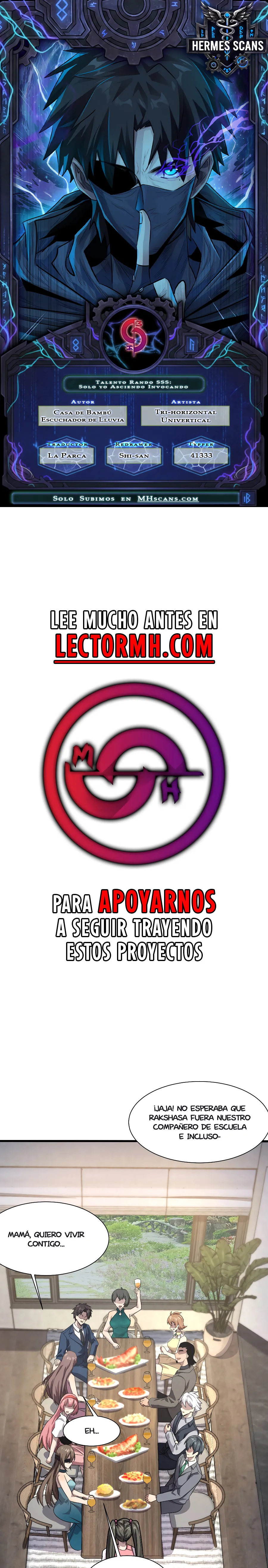 Read Talento Rango SSS Solo Yo Asciendo Invocando ES Manga Online