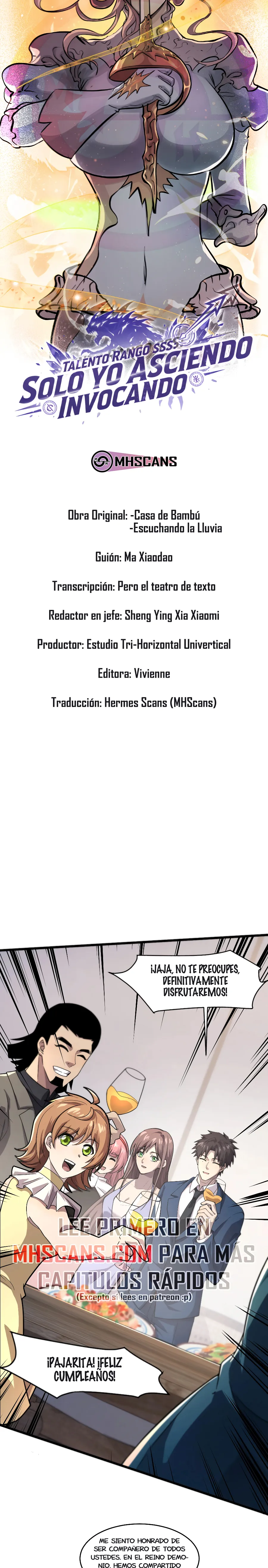 Read Talento Rango SSS Solo Yo Asciendo Invocando ES Manga Online