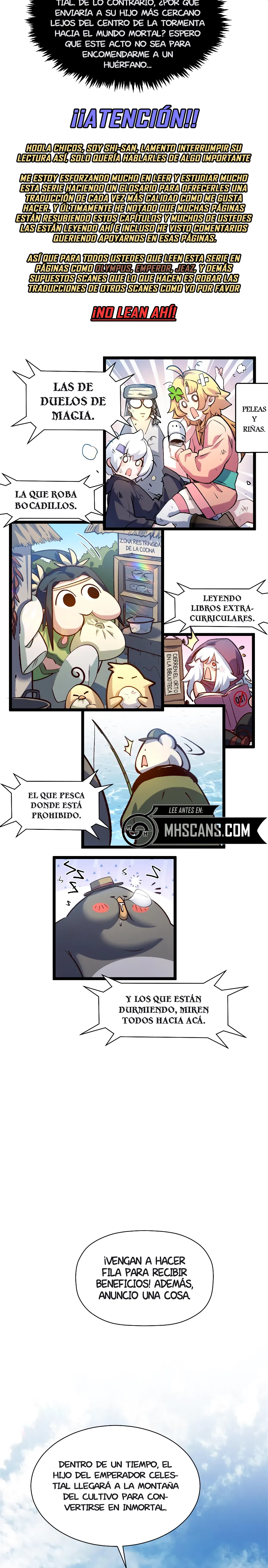 Read Top Luck Quietly Practice For Thousands Of Years ES Manga Online