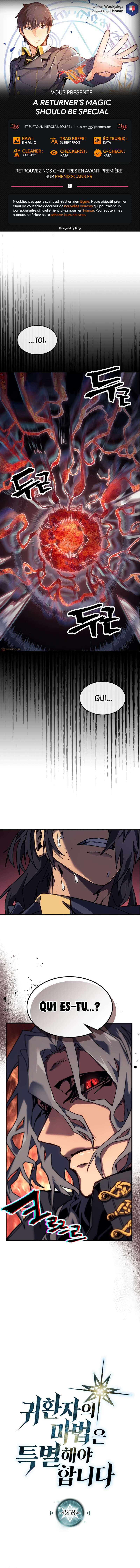 Read A Returner’s Magic Should Be Special FR Manga Online