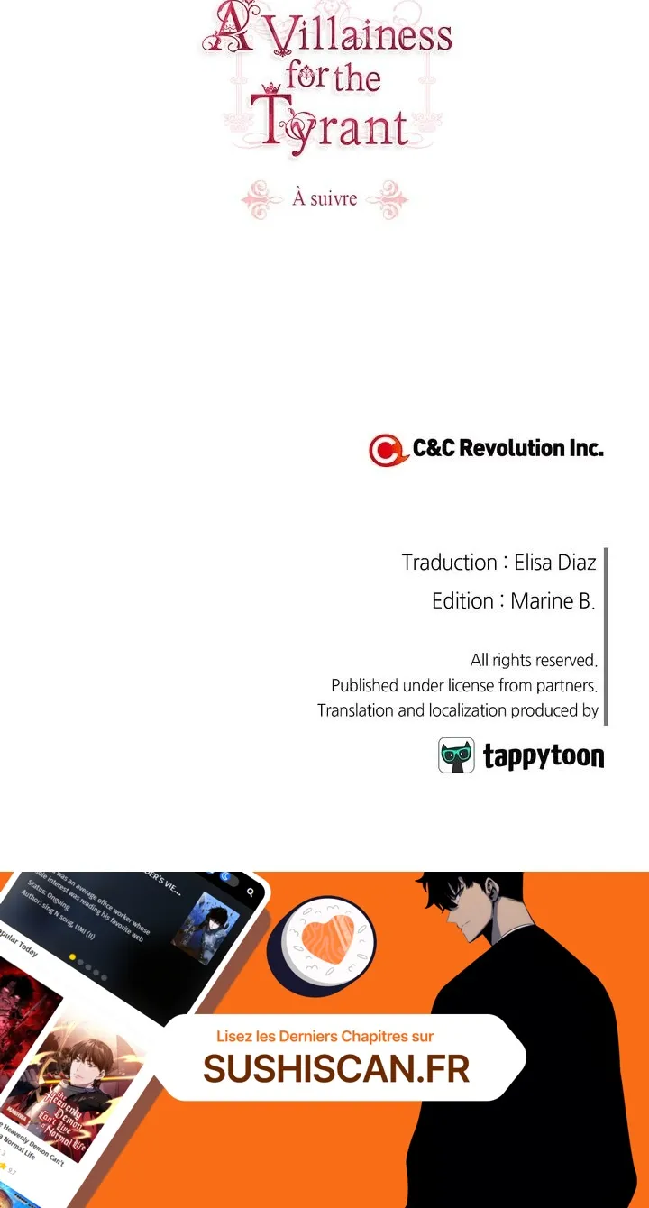 Read A Villainess for the Tyrant FR Manga Online