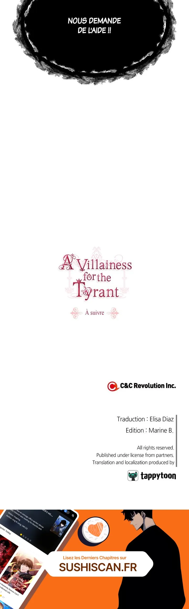 Read A Villainess for the Tyrant FR Manga Online