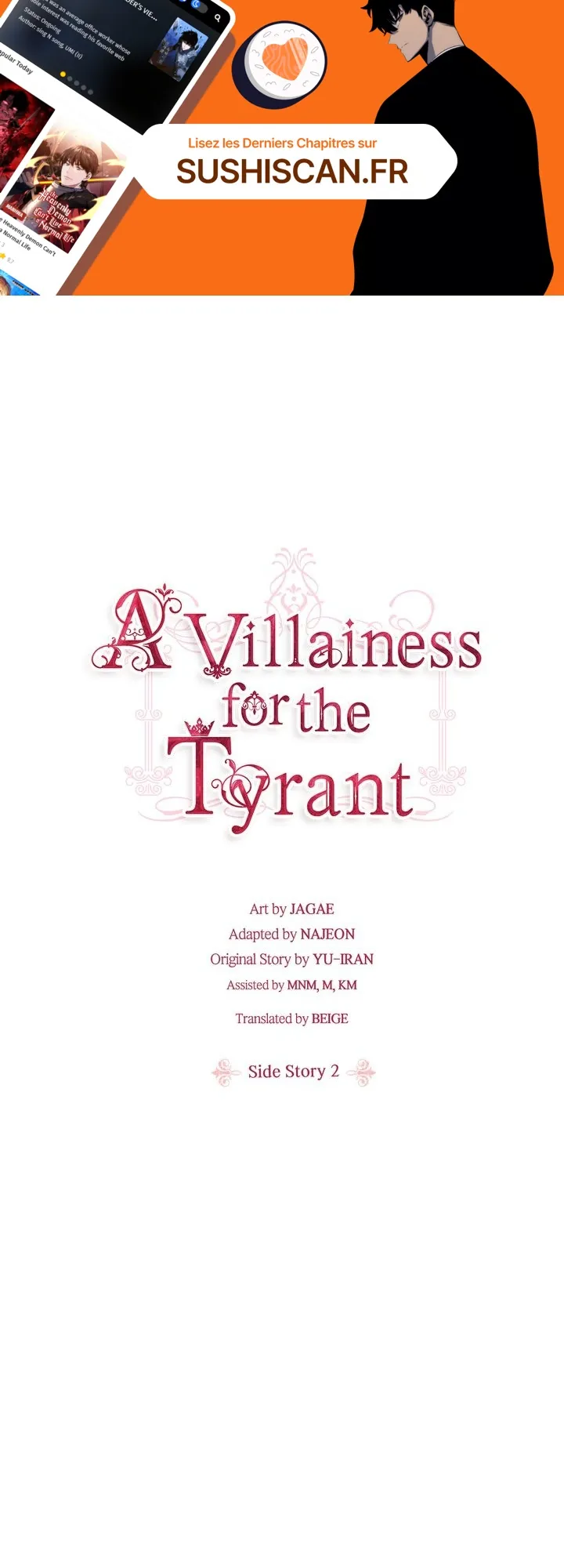 Read A Villainess for the Tyrant FR Manga Online