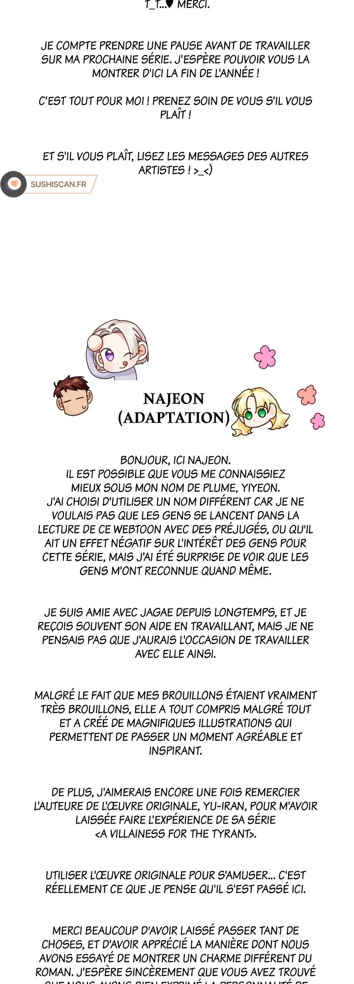 Read A Villainess for the Tyrant FR Manga Online