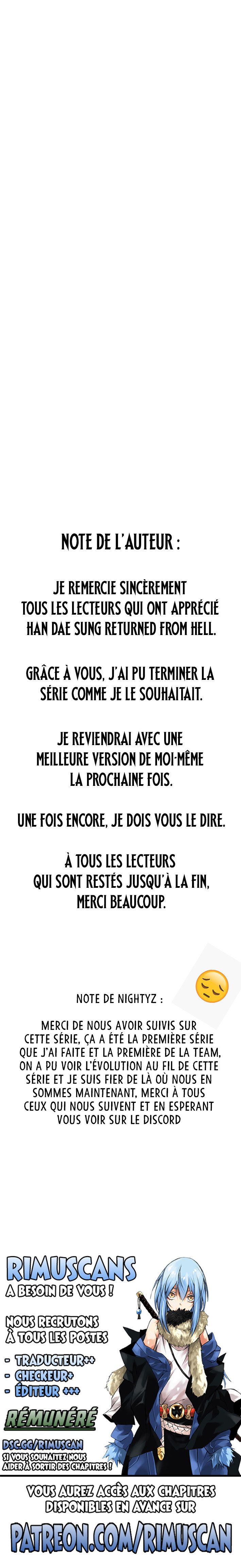 Read Han Dae Sung Returned From Hell FR Manga Online
