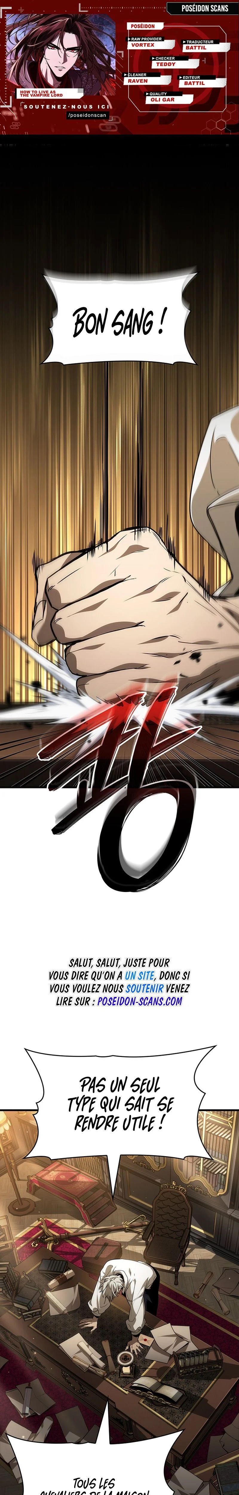 Read How to Live As the Vampire Lord FR Manga Online