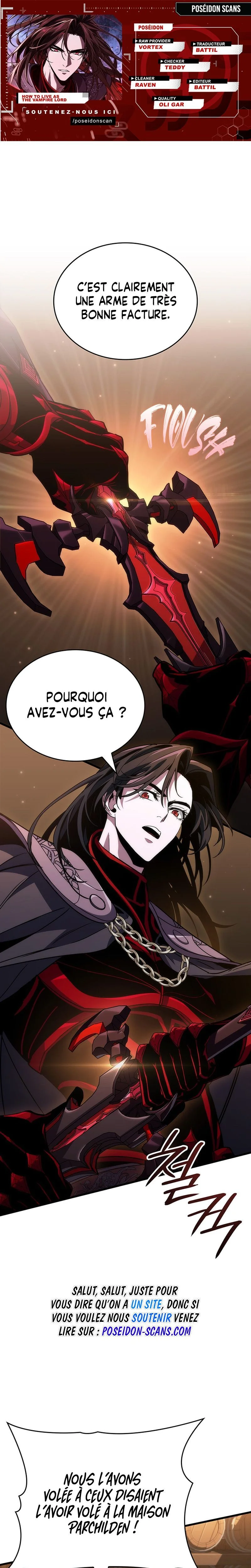 Read How to Live As the Vampire Lord FR Manga Online