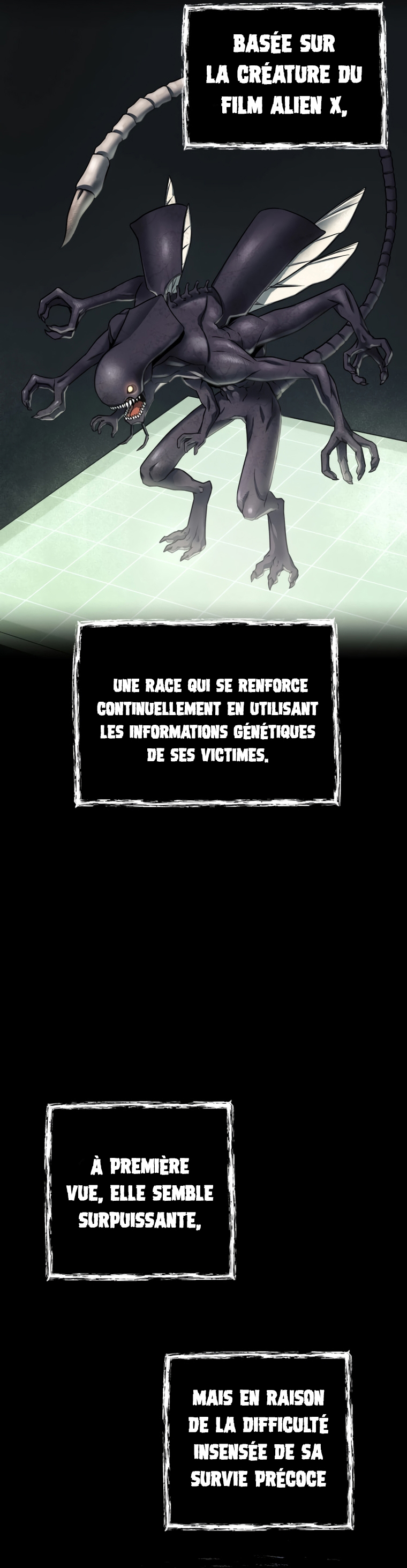 Read I Became An Evolving Space Monster FR Manga Online