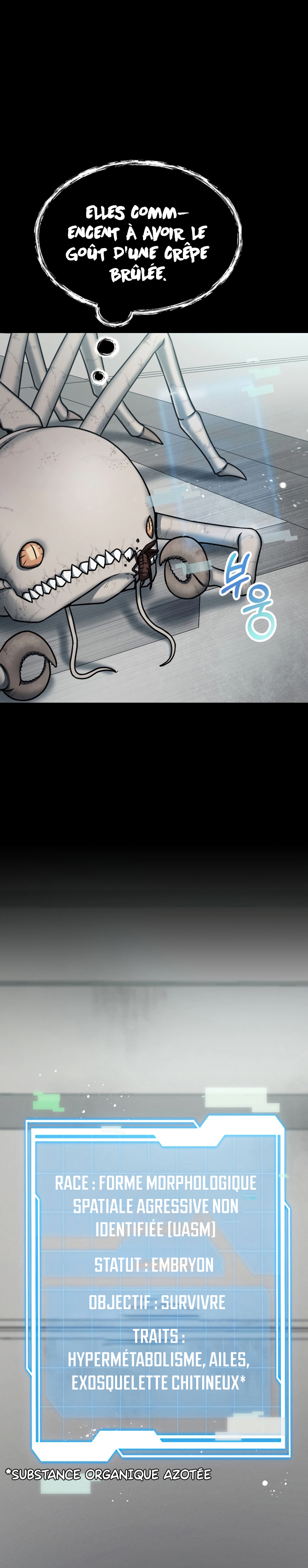 Read I Became An Evolving Space Monster FR Manga Online