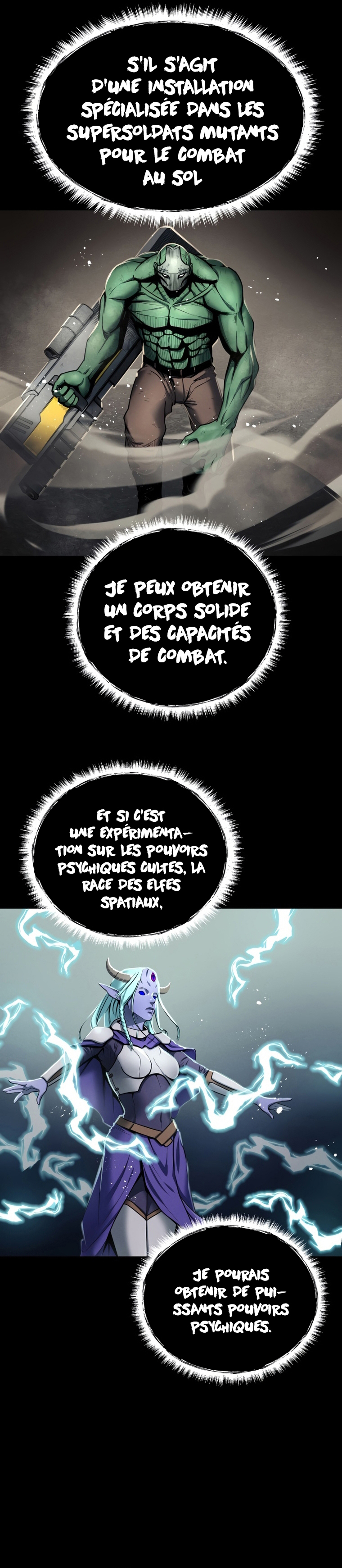 Read I Became An Evolving Space Monster FR Manga Online