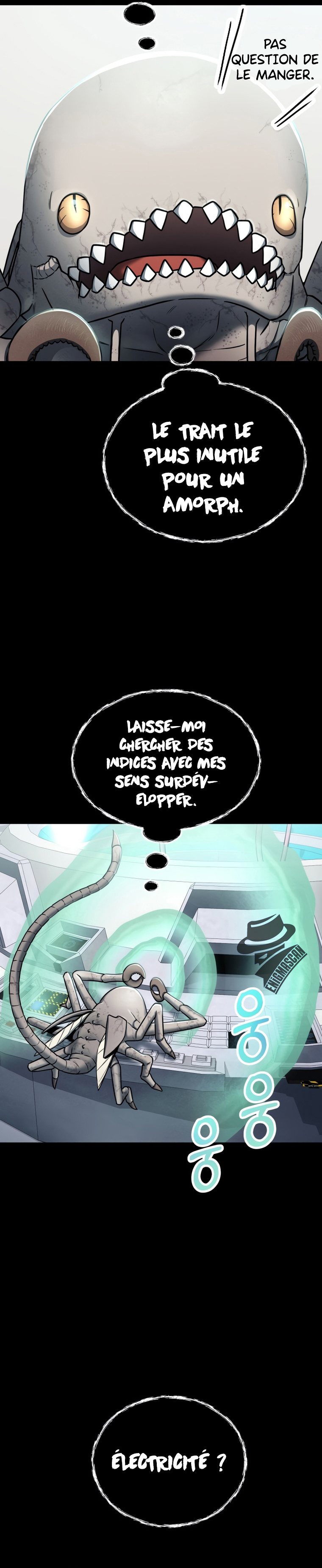 Read I Became An Evolving Space Monster FR Manga Online