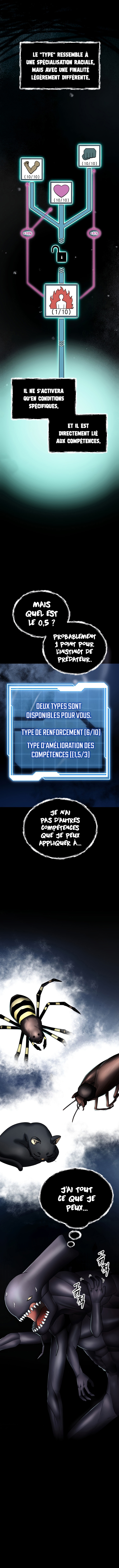 Read I Became An Evolving Space Monster FR Manga Online