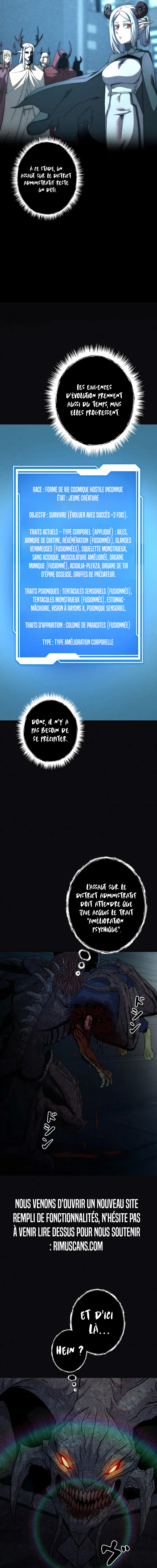 Read I Became An Evolving Space Monster FR Manga Online