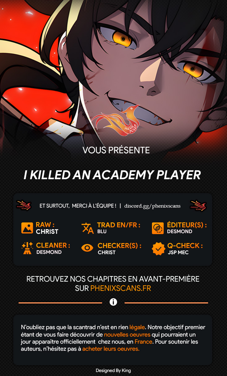 Read I Killed an Academy Player FR Manga Online