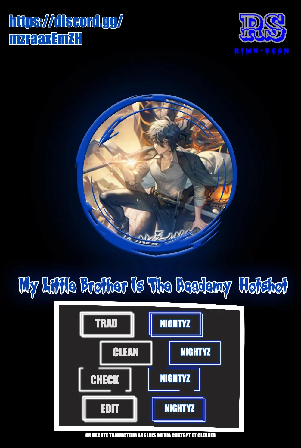 Read My Little Brother Is the Academy's Hotshot FR Manga Online