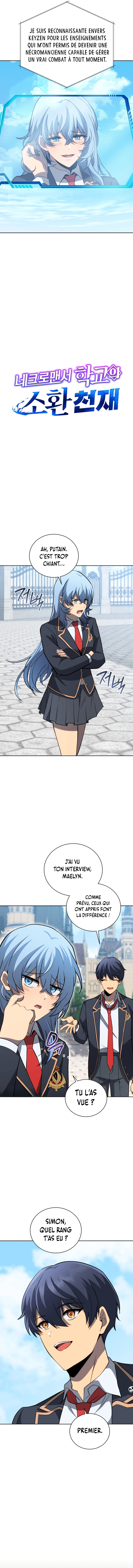 Read Necromancer Academy’s Genius Summoner FR Manga Online