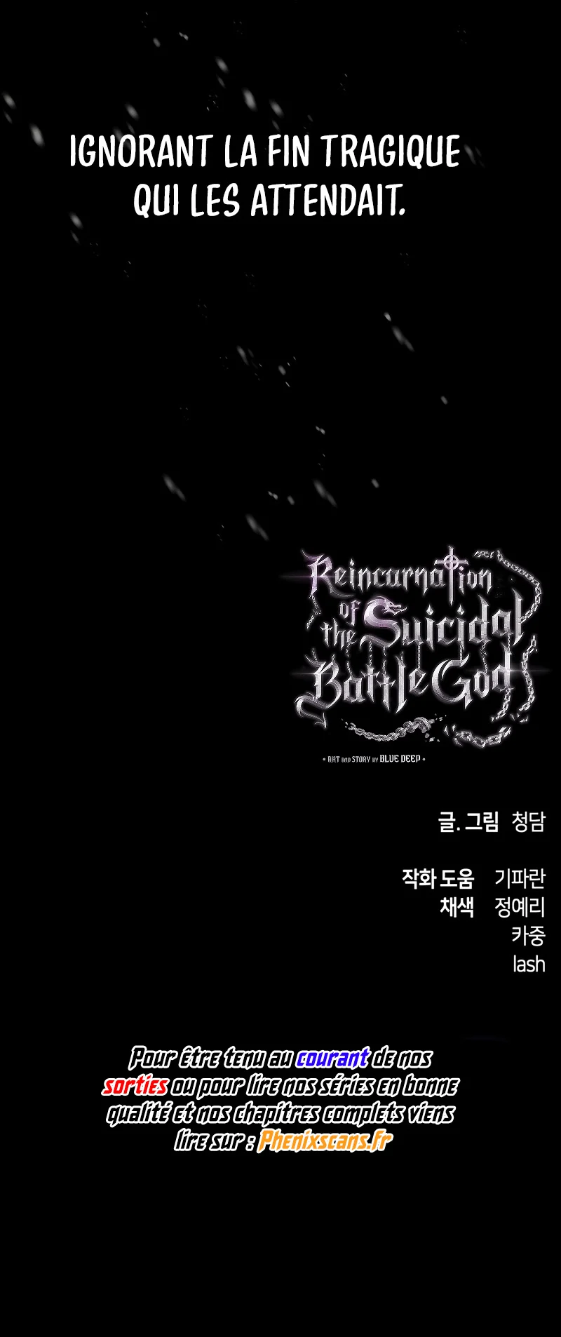 Read Reincarnation of the Suicidal Battle God FR Manga Online