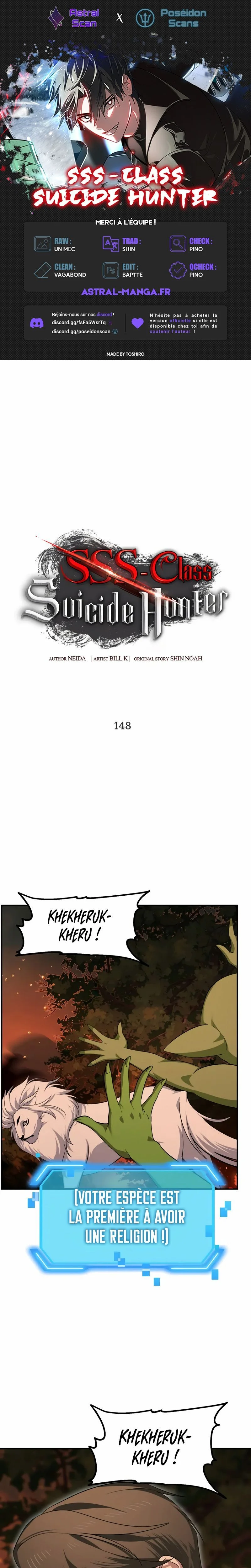 Read SSS-Class Suicide Hunter FR Manga Online