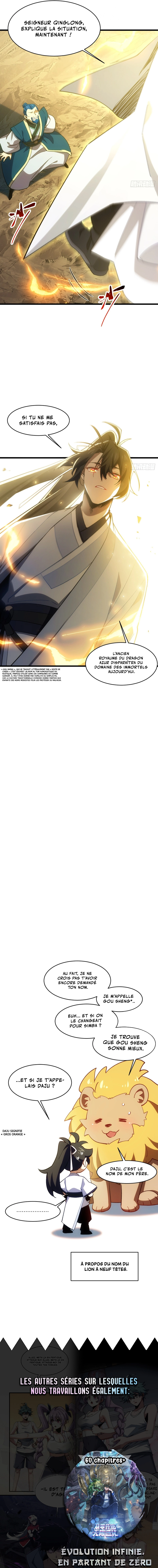 Read Start by signing in and obtaining the Ancient Divine Body FR Manga Online